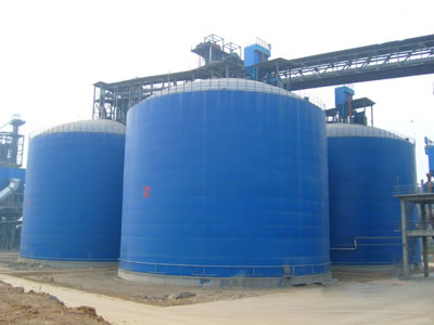 博爱水泥钢板库改造